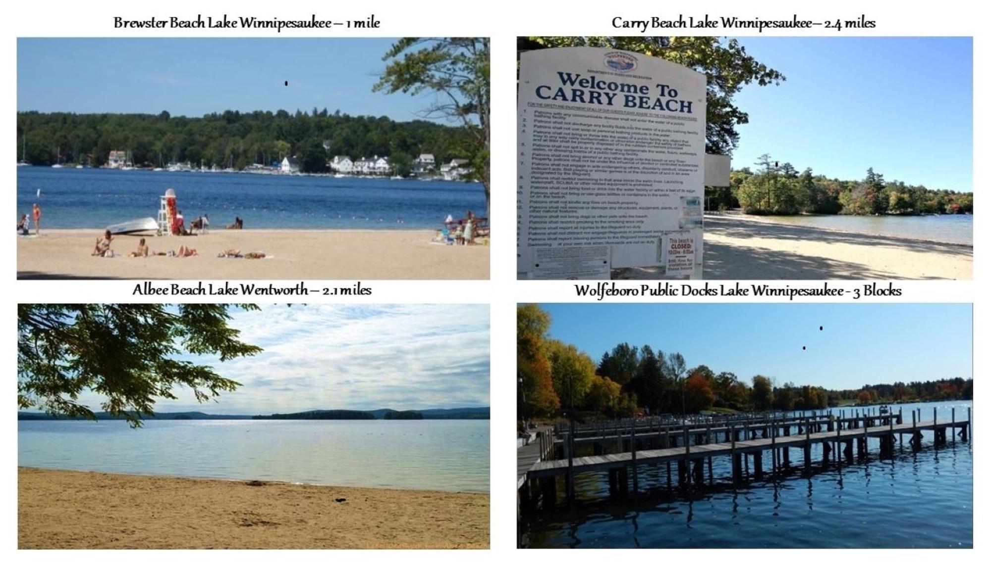 Cottage 1-2 - 2 Bedroom / 1 Bath End Unit Wolfeboro Buitenkant foto
